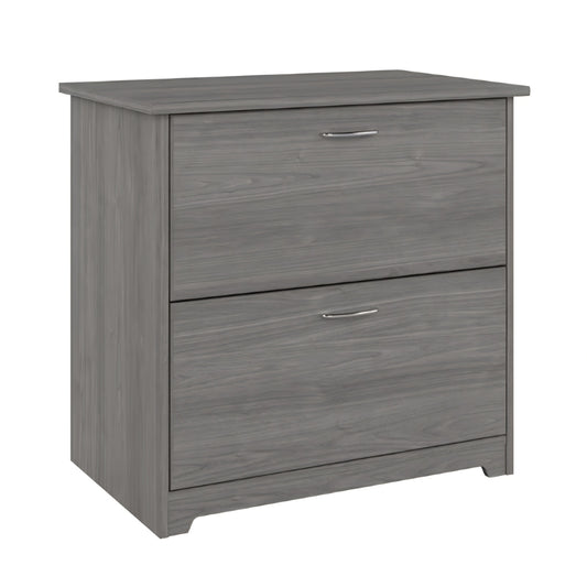 Bush Home Cabot 2 Drawer Lateral File Cabinet in Modern Gray