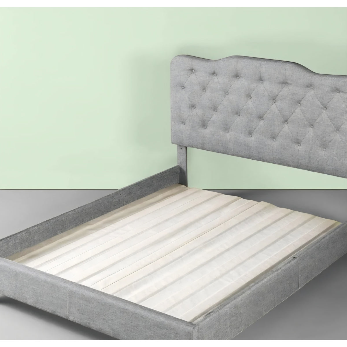 ZINUS Compack Fabric Covered Wood Slats, Bunkie Board, Box Spring Replacement, Twin