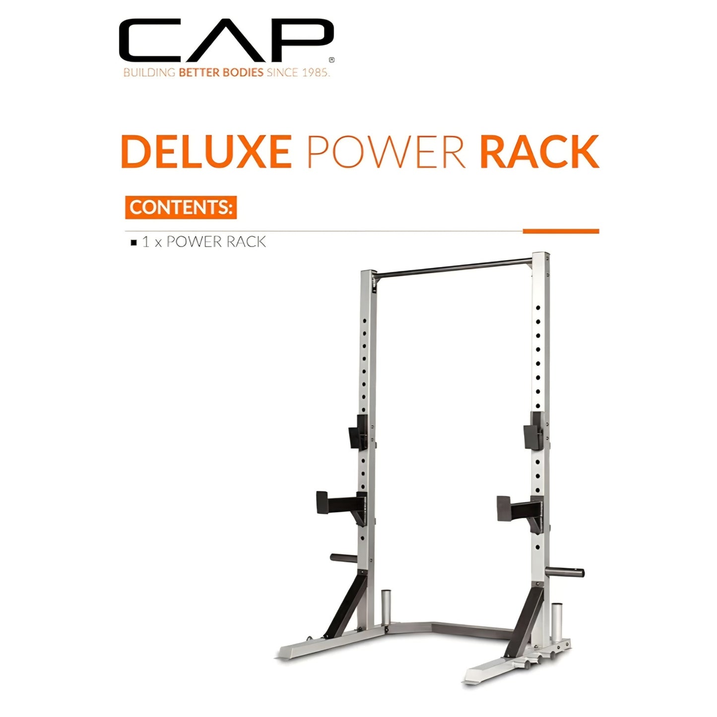 Cap Barbell FM-8000F Deluxe Power Rack Color Series