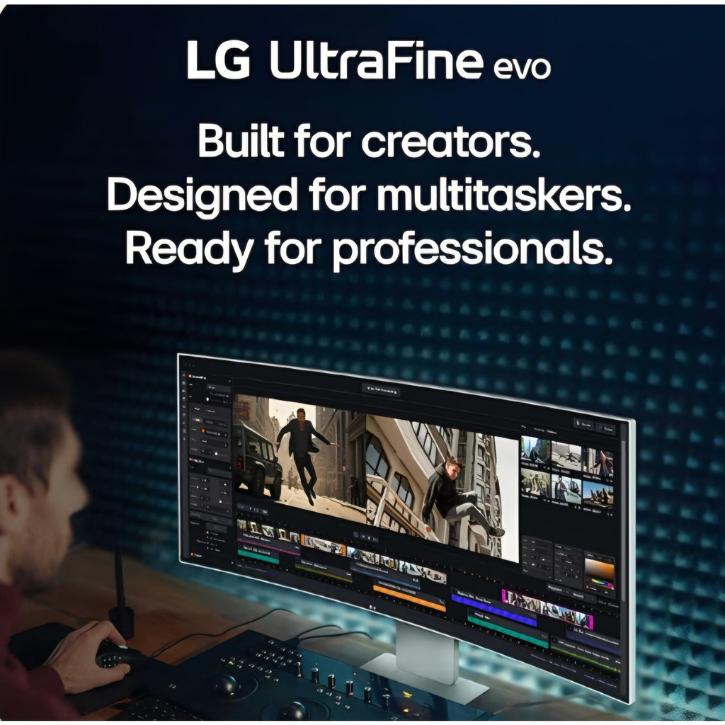 LG 40U990A-W 40-inch Ultrafine evo 5K2K WUHD (5120 x 2160) Nano IPS Curved Monitor