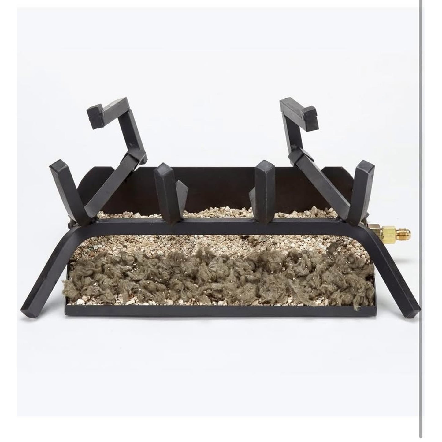 HearthSense MO18HVL Natural Gas Vented Fireplace Logs Set with Match Light, 45000 BTU, Heats up to 1