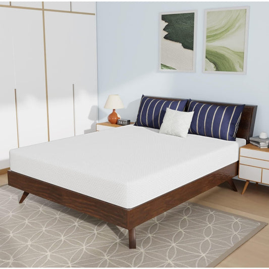 PayLessHere Memory Foam Queen Mattress Cooling Gel Bamboo Charcoal Infused Mattress 8 inch Mattress