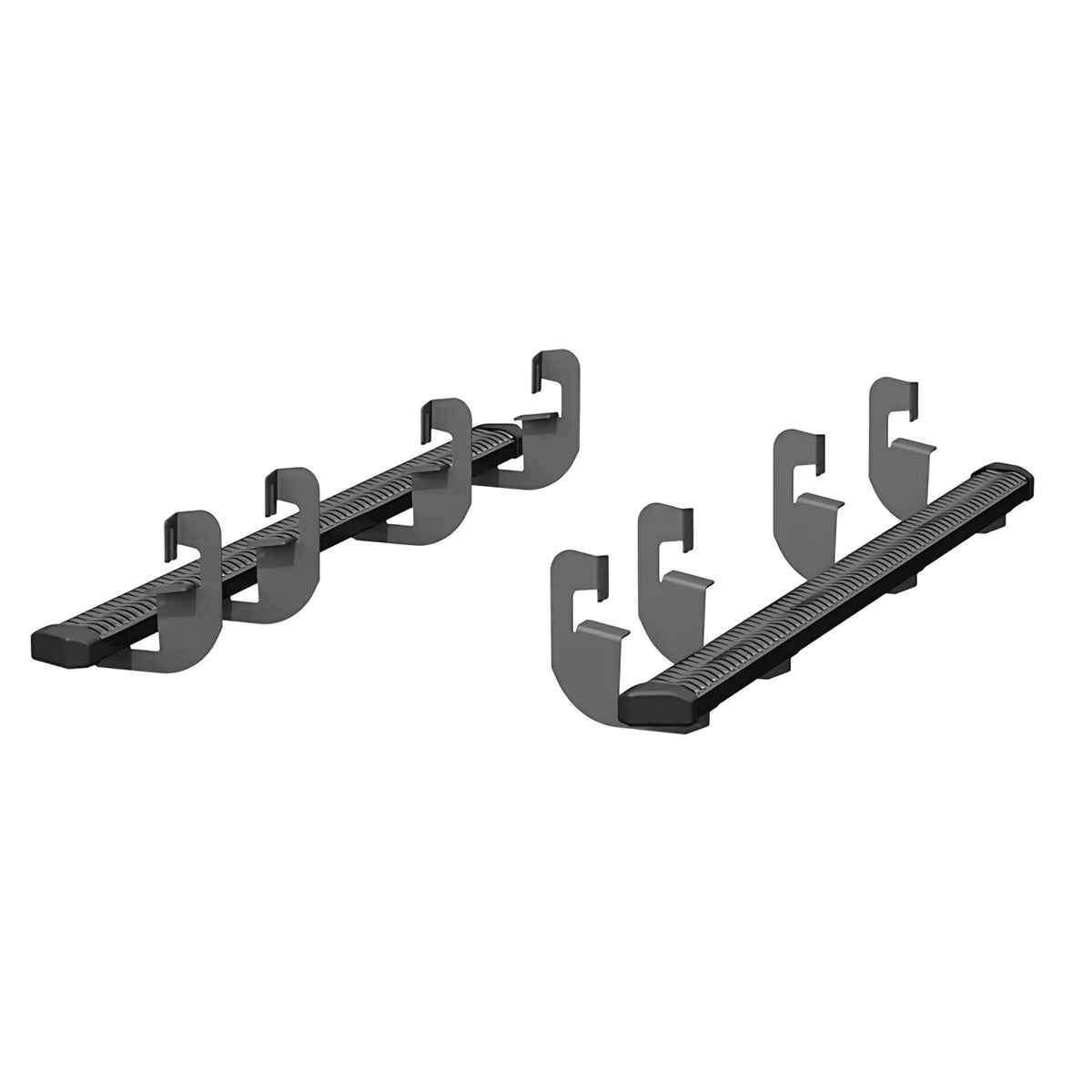 SlimGrip 5" x 78" Black Aluminum Running Boards