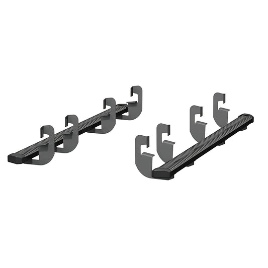 SlimGrip 5" x 78" Black Aluminum Running Boards