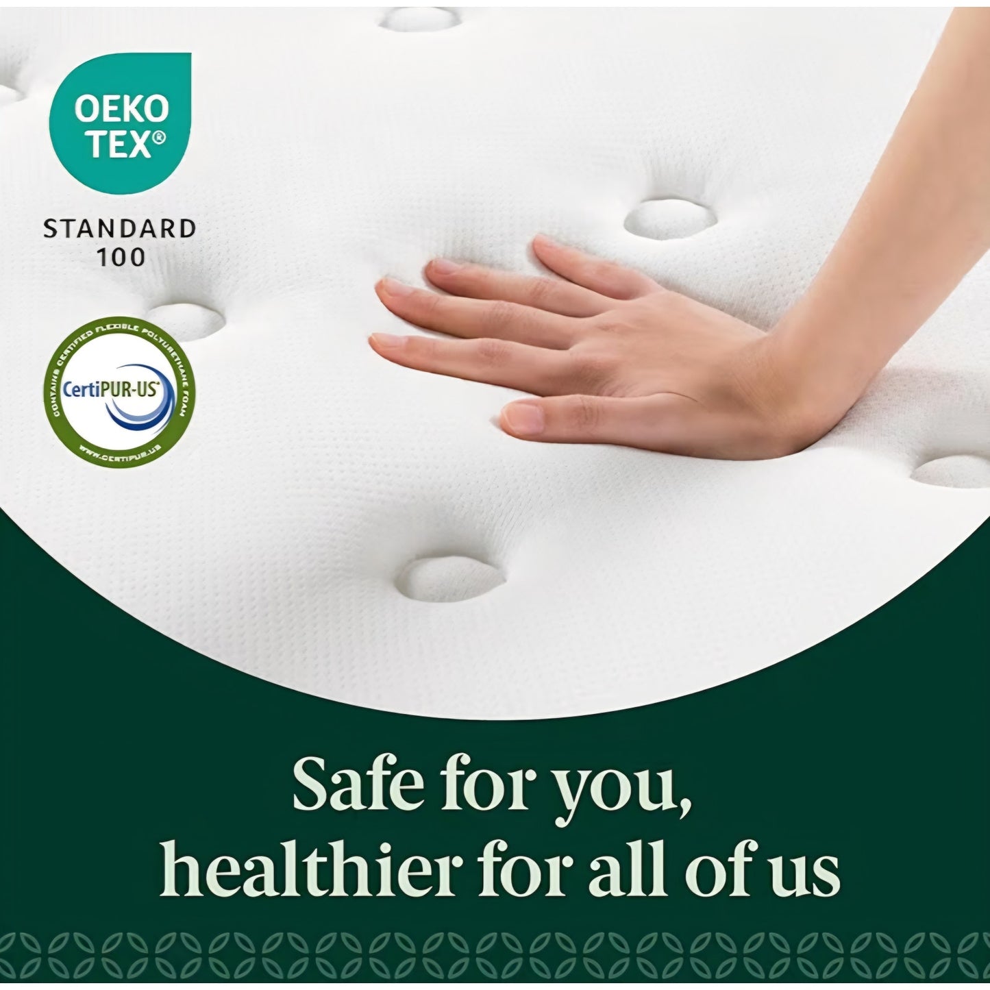 ZINUS 10 Inch Comfort Support Hybrid Mattress [New Version], Twin, Fiberglass Free, Medium Plush,