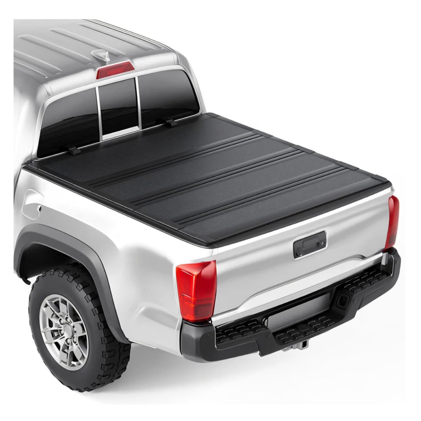 Quad-Fold Truck Bed Covers Fits 2016-2023 Toyota Tacoma 5ft Bed