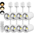 10W H Type Track Lighting Heads Can fine Control 2700K-6500K Stepless Dimming Led Track