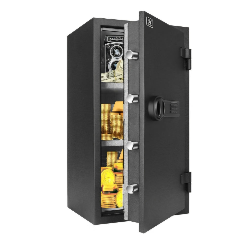TIGERKING Fireproof Safe with Removable Shelf 3.47 Cubic Feet Safe Box