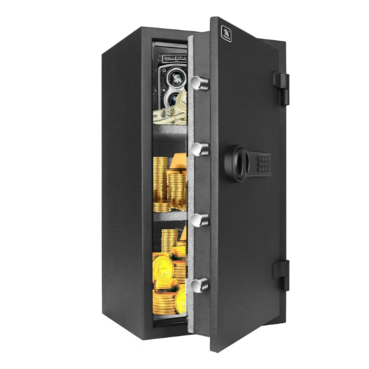 TIGERKING Fireproof Safe with Removable Shelf 3.47 Cubic Feet Safe Box