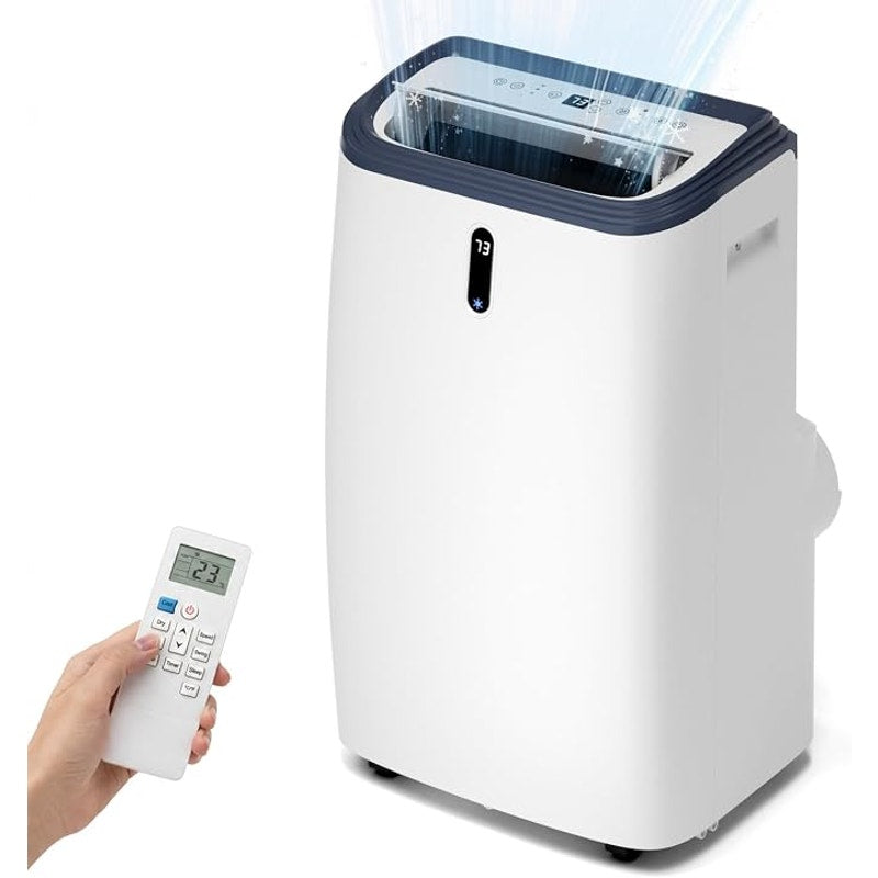 14000 BTU Portable AC Unit, Portable Air Conditioners for Room Cools up to 700 sq.ft, 24H Timer
