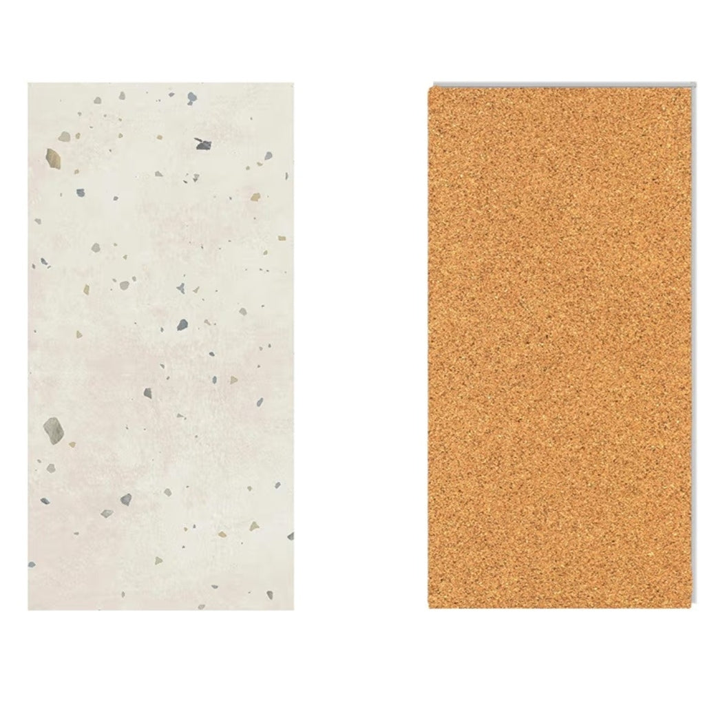Allure Luxury Vinyl Tile Flooring, 22 Mil Wear Layer, Perfect Parfait Terrazzo 12" x 24", 6.5 mm