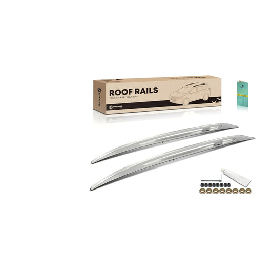 YHTAUTO Car Roof Rack Side Rails Compatible with Toyota Highlander 2014-2019, 165 Lbs Aluminum