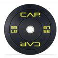 35 lb CAP Barbell Rubber Olympic Bumper Single Plate