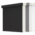 56" W x 72" H Black AOSKY Cordless Blackout Roller Shades,
