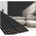 Wood Panels for Wall 94.5" × 7.87" Acoustic Soundproof Wall Slat Panels,