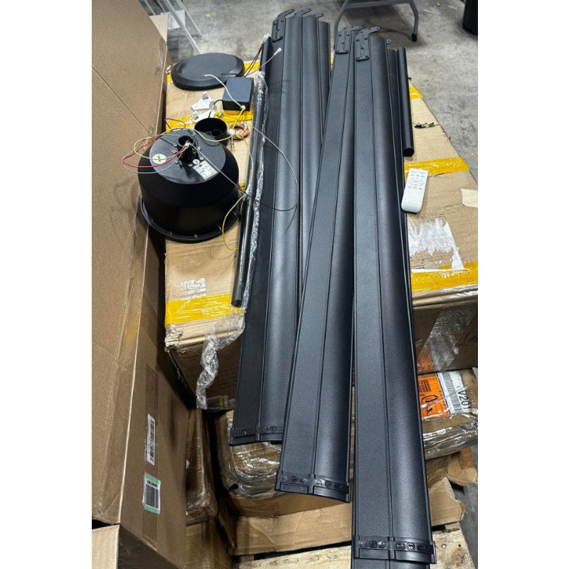 120 Inch Large Ceiling Fan, HVLS Commercial Fan with DC Reversible Motor, 6-Speed Industrial Fans