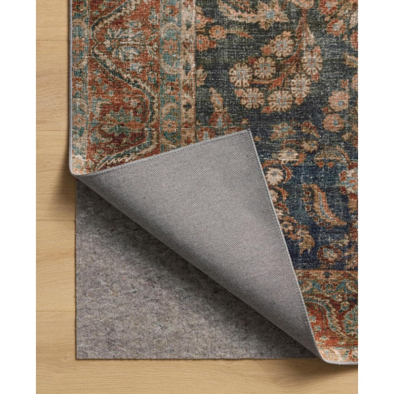 Loloi Chris Loves Julia Jules Ocean/Spice 7'-6" x 9'-6" Area Rug