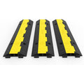 Happybuy 3 Pack of 2 Channel 11000lbs per Axle Capacity Protective Wire Cord Ramp