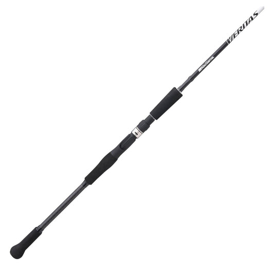 Abu Garcia Veritas Casting BFS Fishing Rod, Balanced and Lightweight Rod, Powerlux 100 Construction, Custom Ergonomic Reel Seat