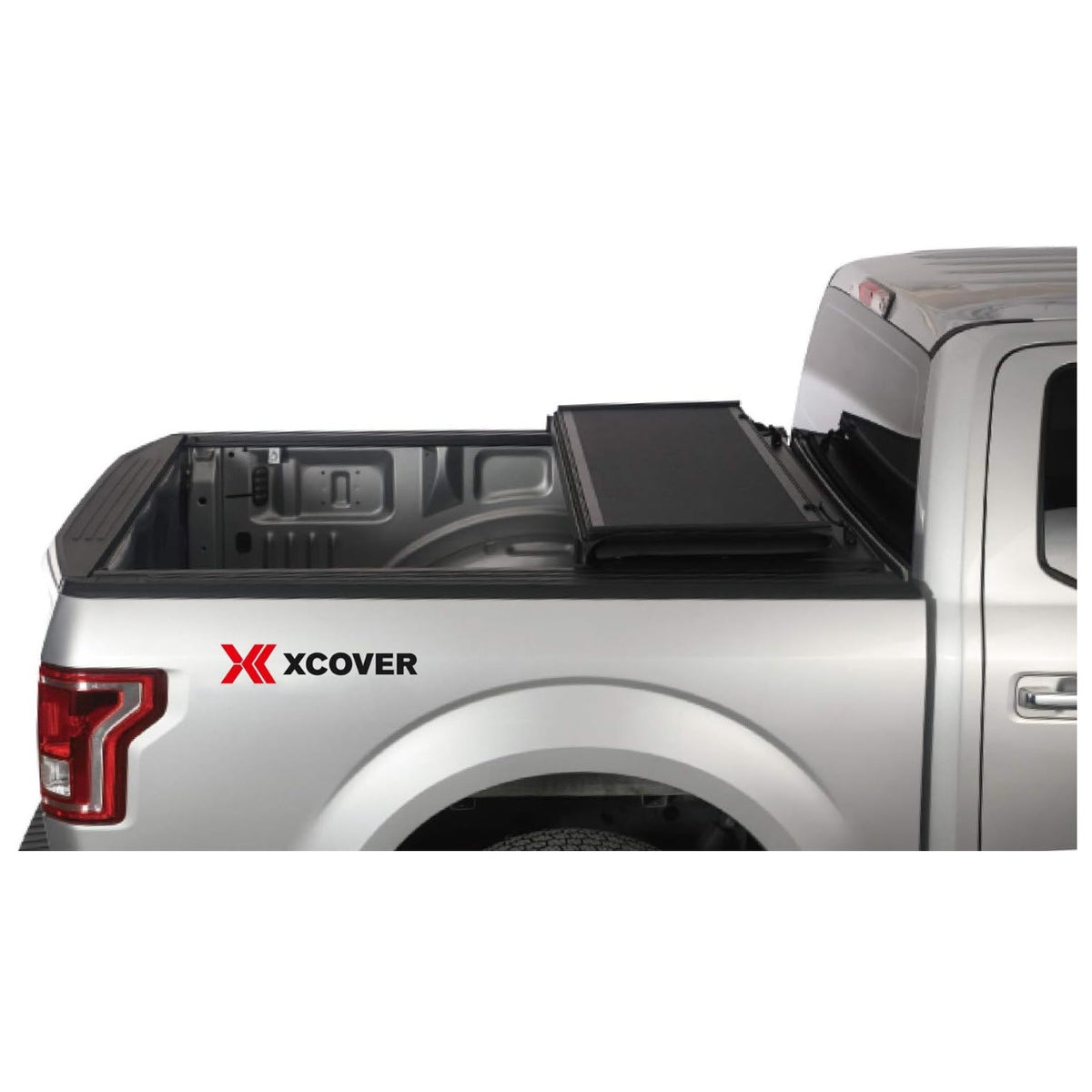 XCOVER Hard Folding Tonneau Cover for 2022-2026 Nissan Frontier 5FT Bed Low Profile Design
