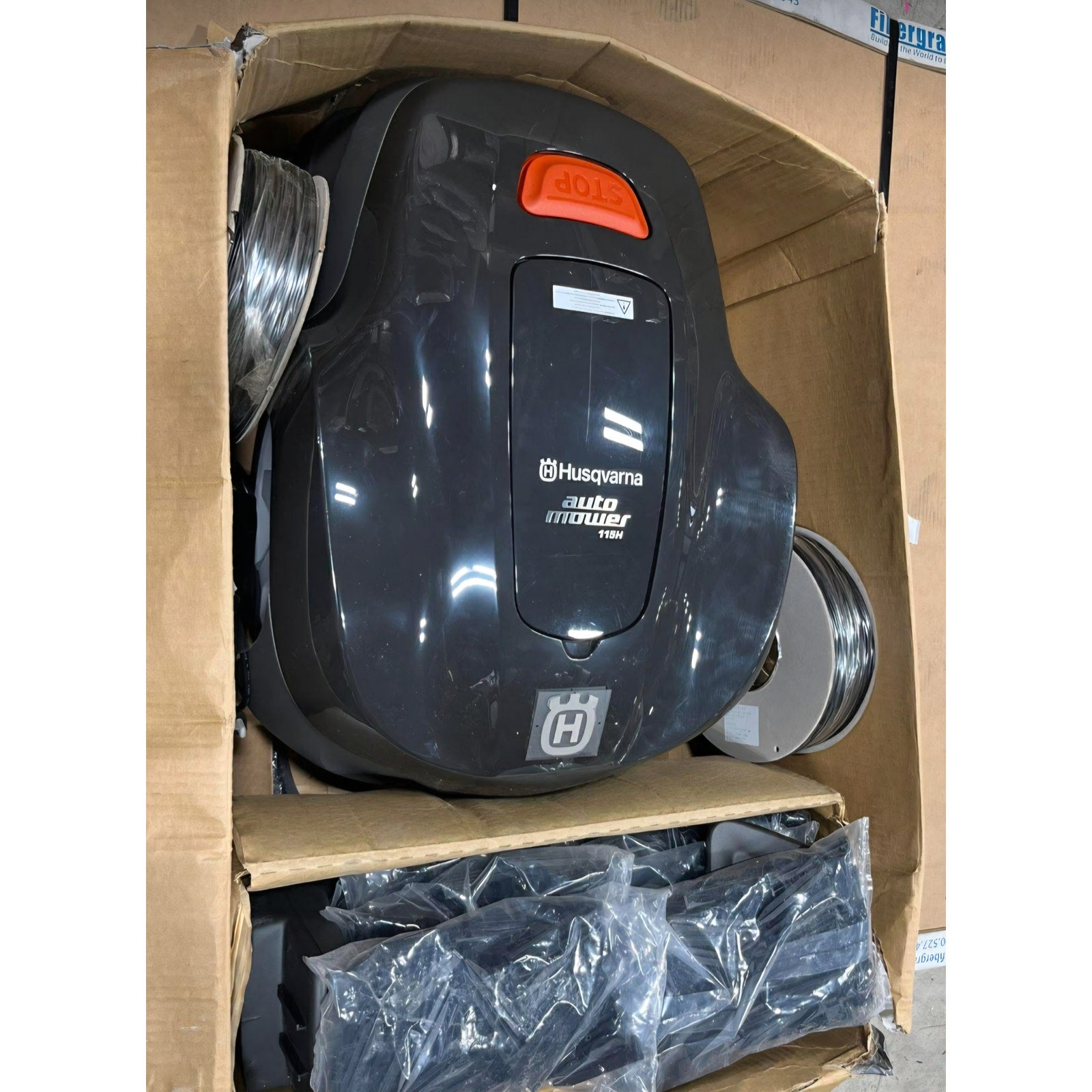 Husqvarna Automower 115H Robotic Lawn Mower • Complete Install Kit