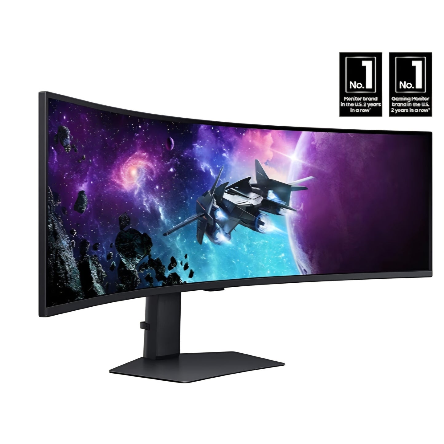 SAMSUNG 49" Odyssey G9 (G95C) Series DQHD 1000R Curved Gaming Monitor, 240Hz, 1ms(GtG)