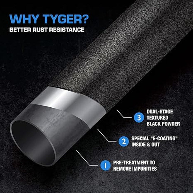 Tyger Auto TG-SS2T35218 RIDER Running Boards Comp. 2005-2023 Toyota Tacoma, Access Cab  Only 3.5" W