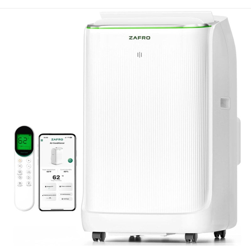 ZAFRO Smart Inverter Portable Air Conditioners, 16000 BTU (12000 BTU SACC)
