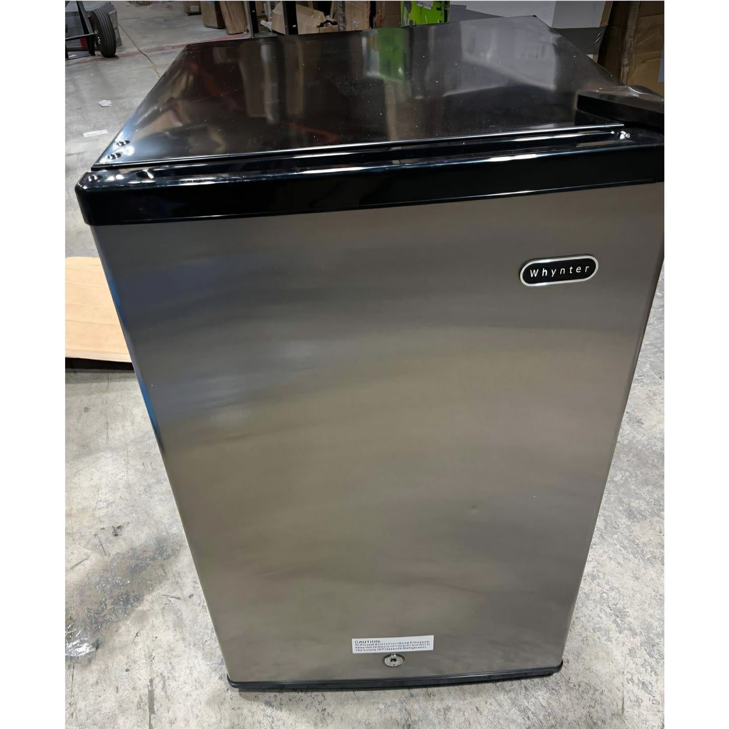 Whynter Upright Freezer with Lock, 2.1 Cu. Ft. Small Freezer Mini Freezer for Bedrooms