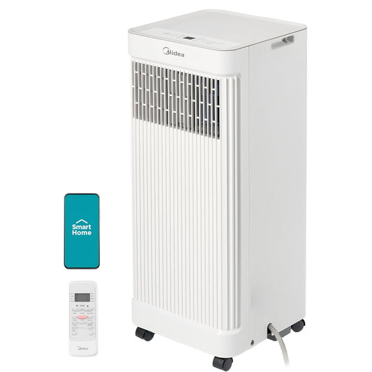 Midea MAP05S1AWT-A Air Conditioner, 8,500 BTU-Smart, White