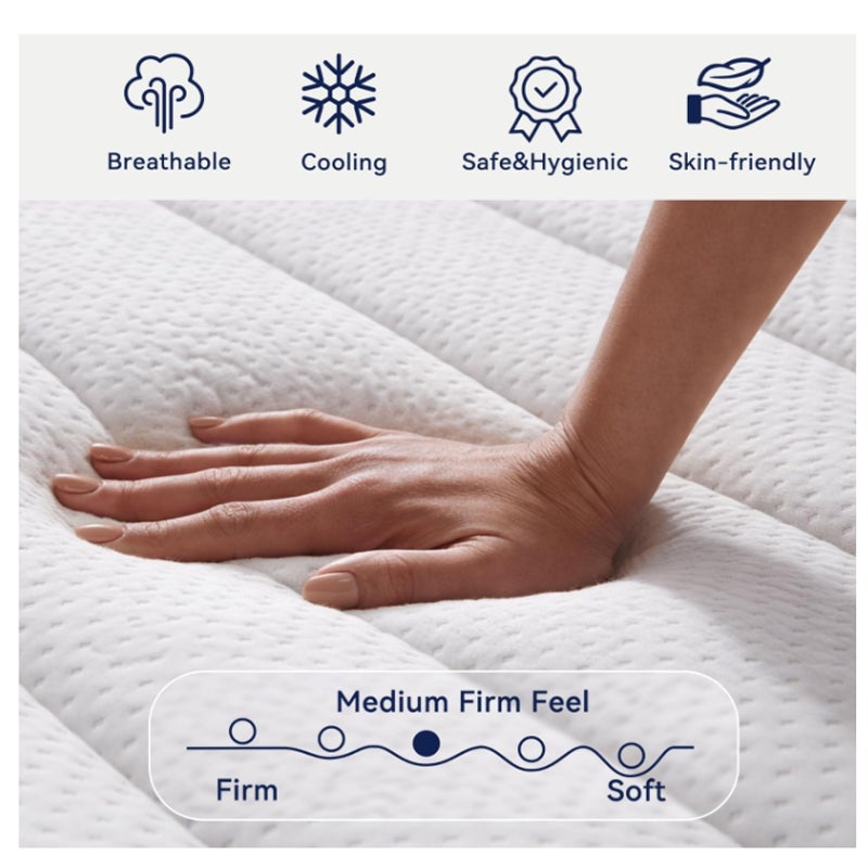 DIFAME Queen Mattress 14inch DB14K005