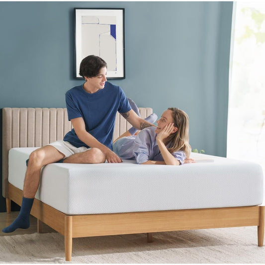 ZINUS 10 Inch Green Tea Cooling Memory Foam Mattress [New Version], Queen, Fiberglass Free,