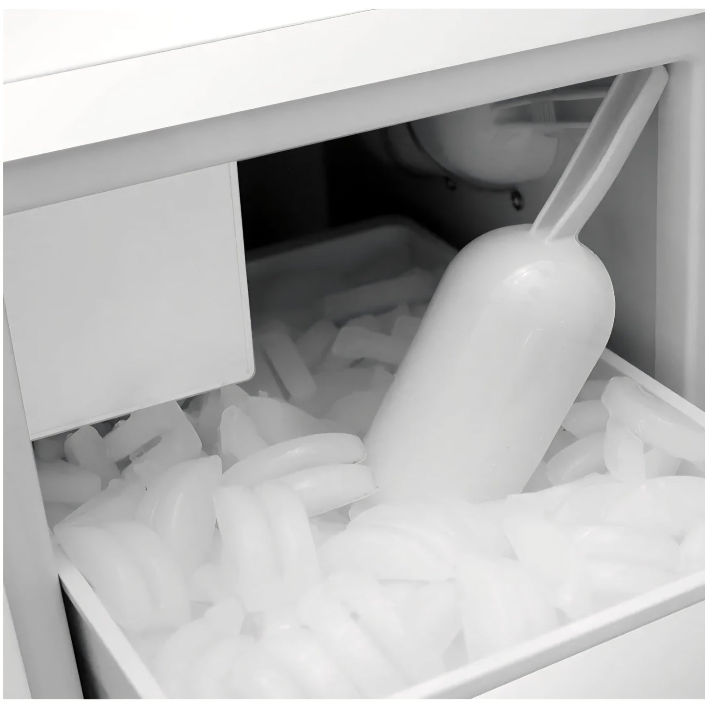 EdgeStar IB250BL 15 Inch Wide 20 Lb. Built-in Ice Maker with 25 Lbs. Daily Ice Production