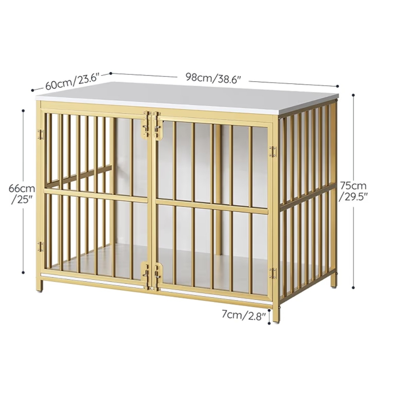 Dog Crate Furniture, Wooden Dog Kennel Indoor