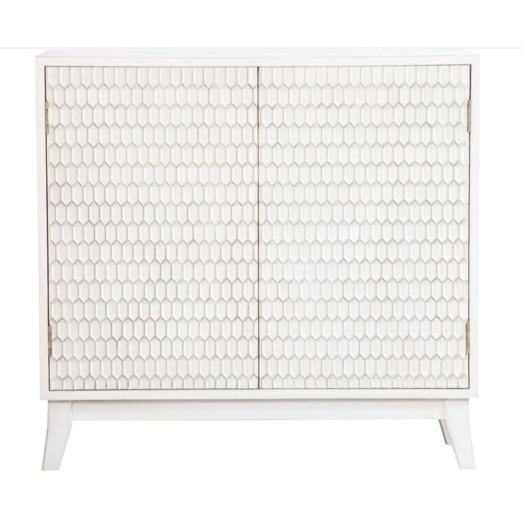 Coaster Home Furnishings - Gambon - Wood - 2-Door Accent Storage Cabinet with Honeycomb-