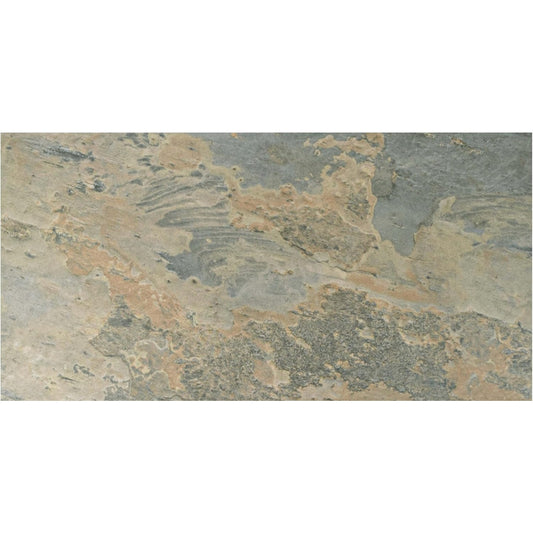 Ardesia Ocre 12-1/2" x 24-1/2" Porcelain Floor and Wall Tile