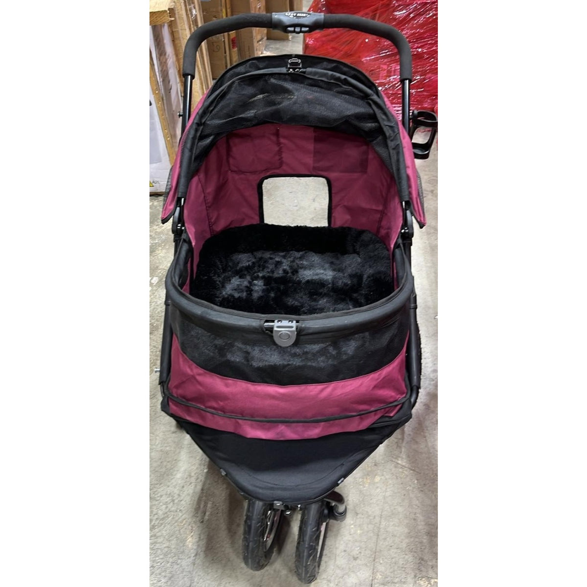 Pet Gear NO-Zip Double Pet Stroller, Zipperless Entry, for Single or Multiple Dogs/Cats