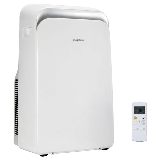mazon Basics 4-In-1 Portable Air Conditioner, 13,500 BTU (ASHRAE), Cools Up to 550 Sqf, Portable AC