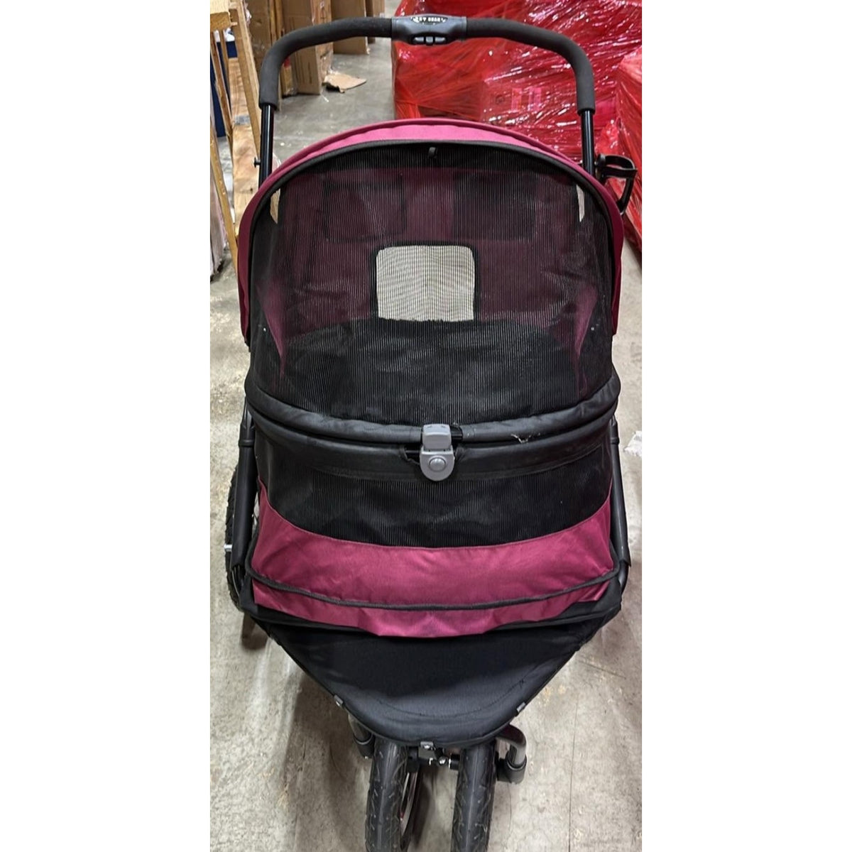 Pet Gear NO-Zip Double Pet Stroller, Zipperless Entry, for Single or Multiple Dogs/Cats