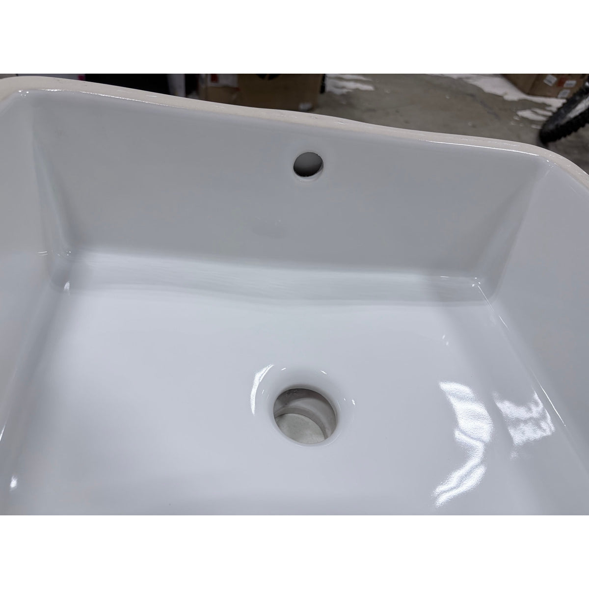 KOHLER Verticyl 17" Undermount Bathroom Vanity Sink, white