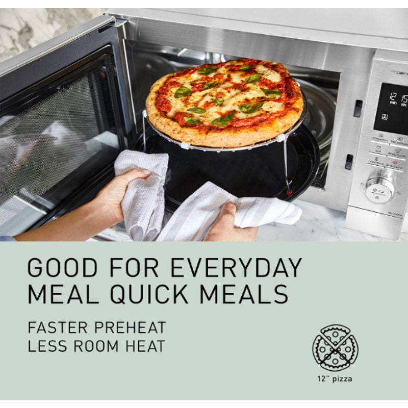 Panasonic HomeChef 4-in-1 Countertop Microwave Air Fryer Combo, Time-Saving 20 Presets + App