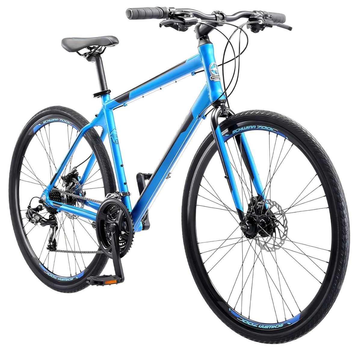 Schwinn Volare 1300 Road Bike, 700c Mens and Womens Bike, 14-Speed