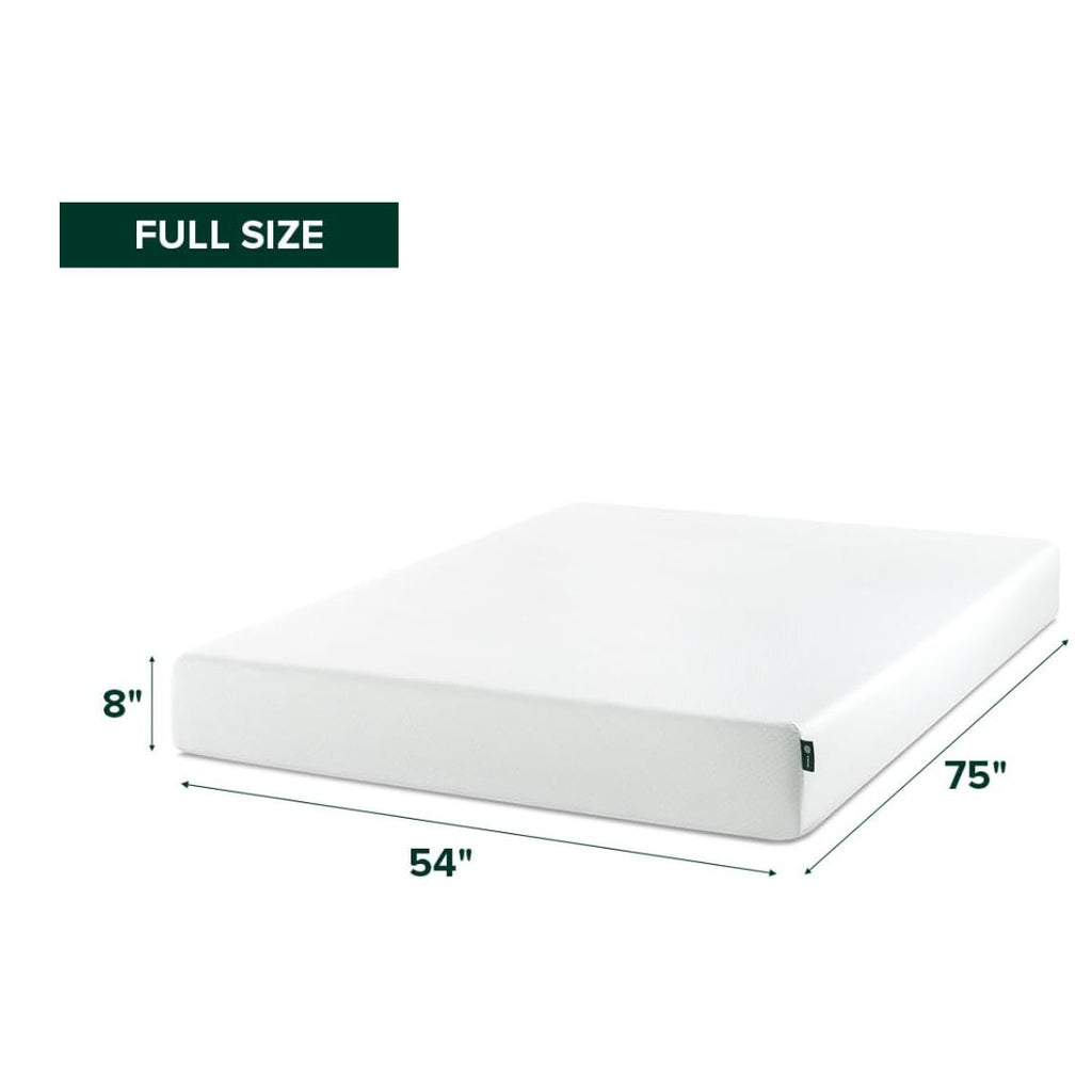 Zinus Memory Foam 8 Inch Green Tea Mattress, Full