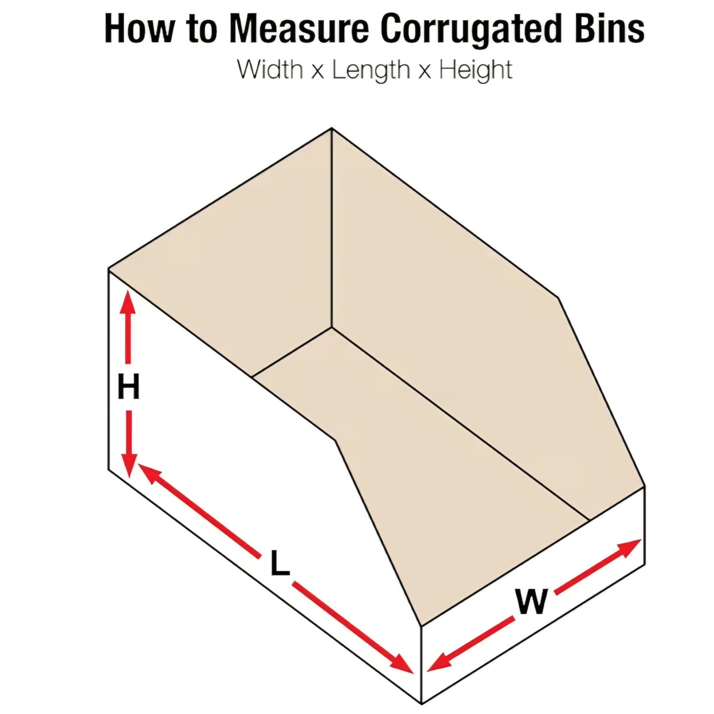 Box USA Storage Bins Large 16"L x 24"W x 12"H 25-Pack