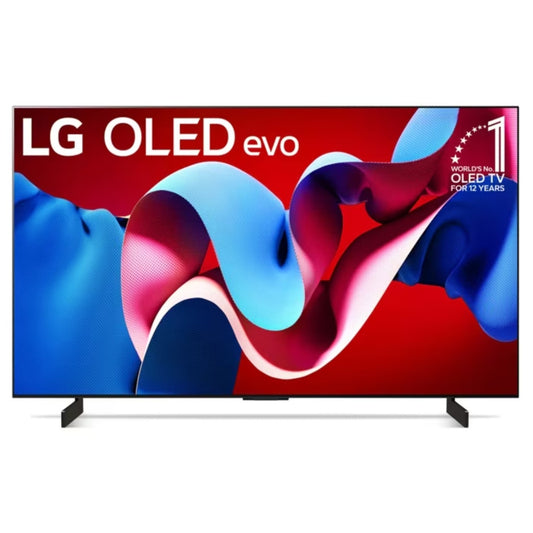 LG C4 42 Inch Class OLED evo AI 4K Smart TV 2024 - OLED42C4PUA