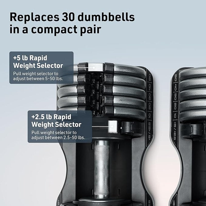 NordicTrack Select-a-Weight Adjustable Dumbbells