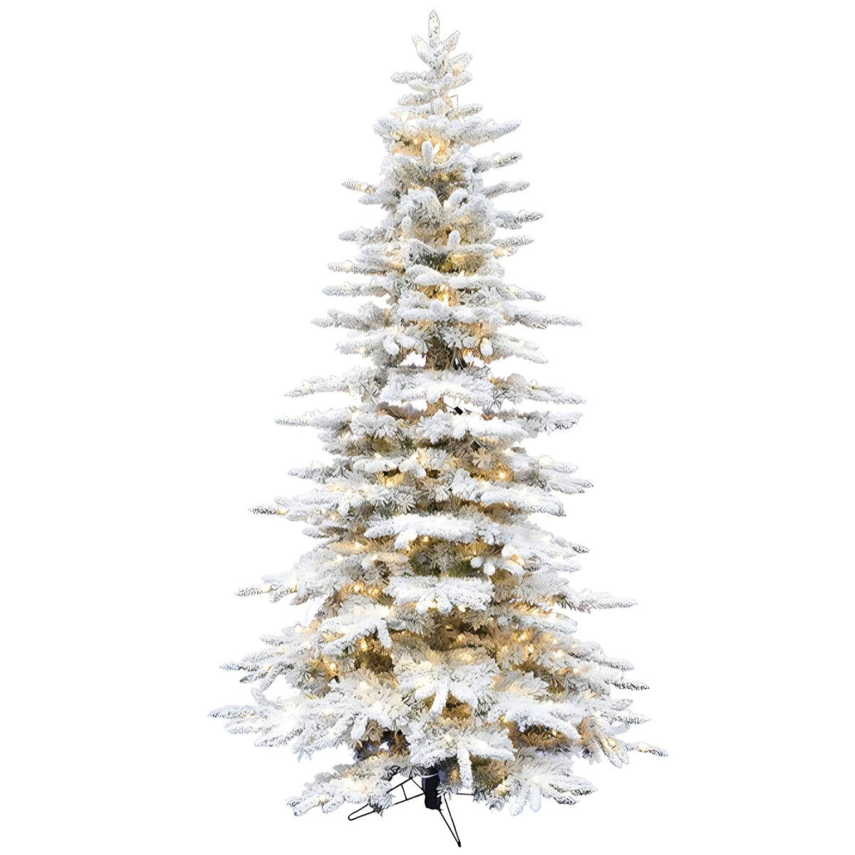 Christmas Tree with White Incandescent Smart Lights and Stand