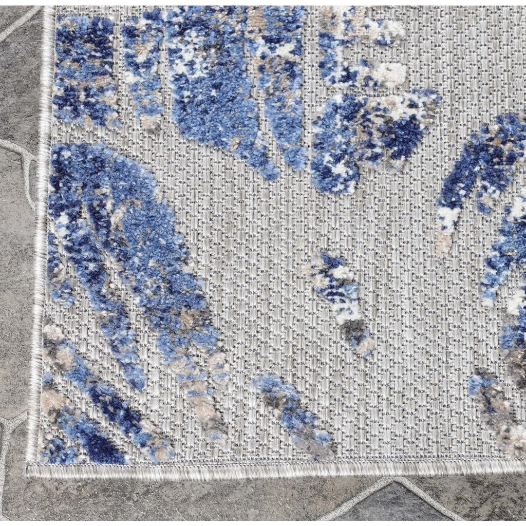 Superior Indoor Outdoor Area Rug, Floor Decor Perfect for Patio, Pool, Deck, Kitchen, Entryway,