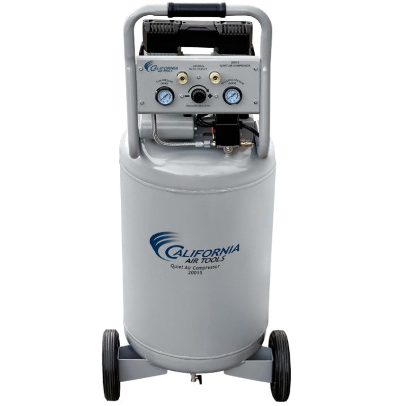California Air Tools CAT 20015 1.5 HP Ultra Quiet, Oil-Free Air Compressor with Wheels