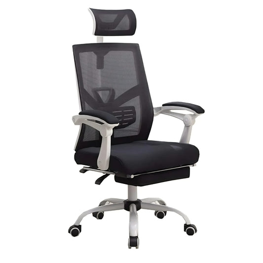 Desk Chairs Executive Office Chair Adjustable headrest and Lumbar Support Swivel Computer Chair
